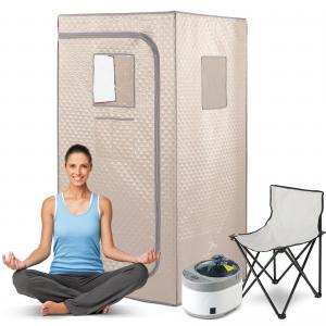 Cheap Waterproof Cloth Full Size Portable Steam Sauna Tent 1500W For Relax for sale