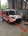 HOT SALE! new lowest price JMC 4*2 LHD diesel smaller transporting ambulance for