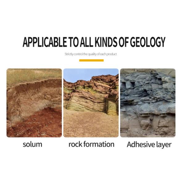 Coring Survey 15KW Soil Test Drilling Machine Full Hydraulic