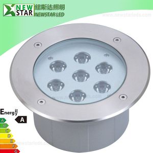 24V DC 7W 21W Waterproof Warm White Led Inground Light