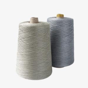 Cheap Dyed GOTS Organic Recycled Cotton Yarn 100% Cotton Ring Spun For Knitting for sale