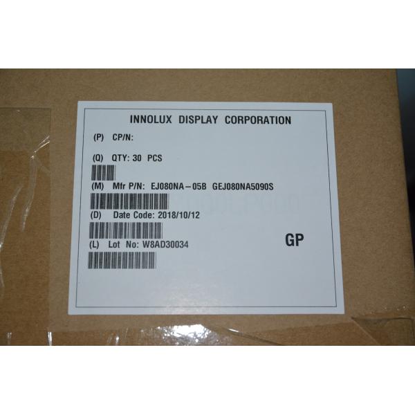 EJ080NA-05B LCD Module Other Electronic Components 8.0 Inch Innolux Display Stock