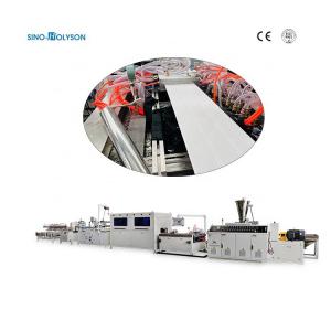China Sino-Holyson HSJZ -53/128 PVC Wall Ceiling Panel Making Machine with Double-screw Design on sale