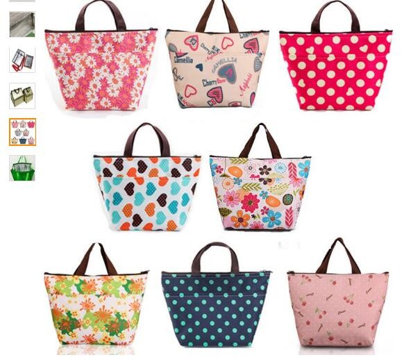 Freezer Bags Color Cold Insulation Waterproof Convenient Portable Ice Meal Packages Refrigerator Cooler Lunch Bag bageas