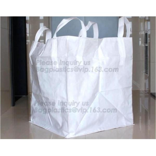 high capacity document pouch 1700kg extra strong circular woven polypropylene industrial big bags 1000kg, BAGEASE PACKAG