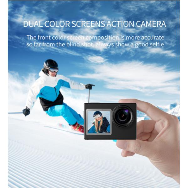 16m 8m Hd Wifi Action Camera Selfie Gyro Stabilisation Outdoor Sports