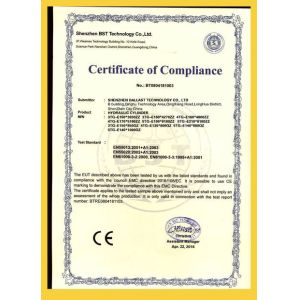Shenzhen Dallast Technology Co., Ltd. Certifications