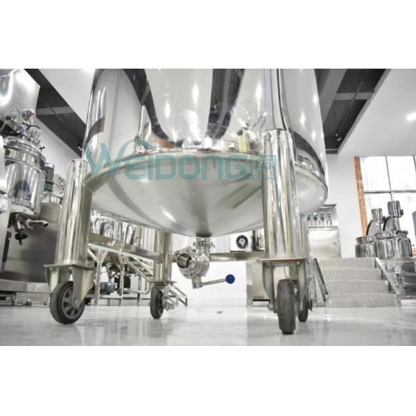Biotechnology 500L Mixing Tank Agitator Moveable Multi Function