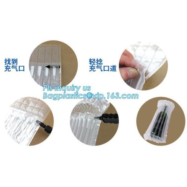 Bottle Protector Bubble Travel Bag,Travel Trip Bag With Bubble Inside And Double Zip lockks,Sleeve Travel Bag - Inner Skin