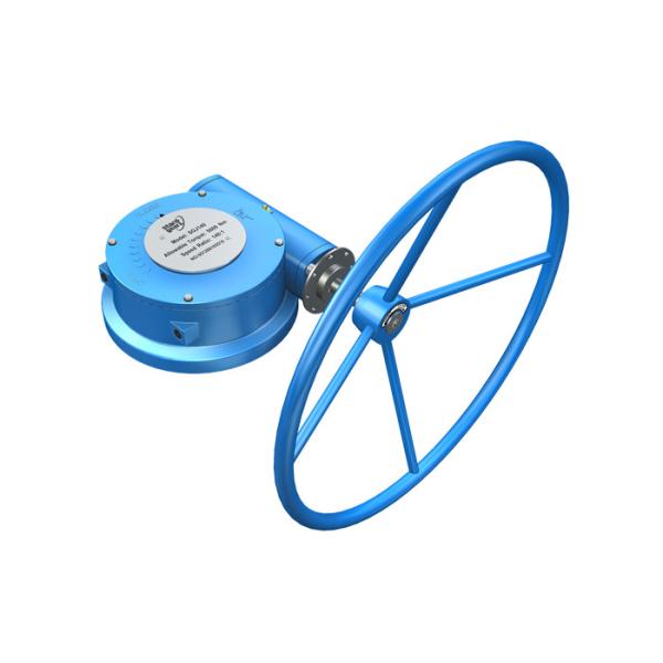 Cast Steel WCB Worm Gear Operator For Ball Valve Plug Valve NBR Sealing Materials