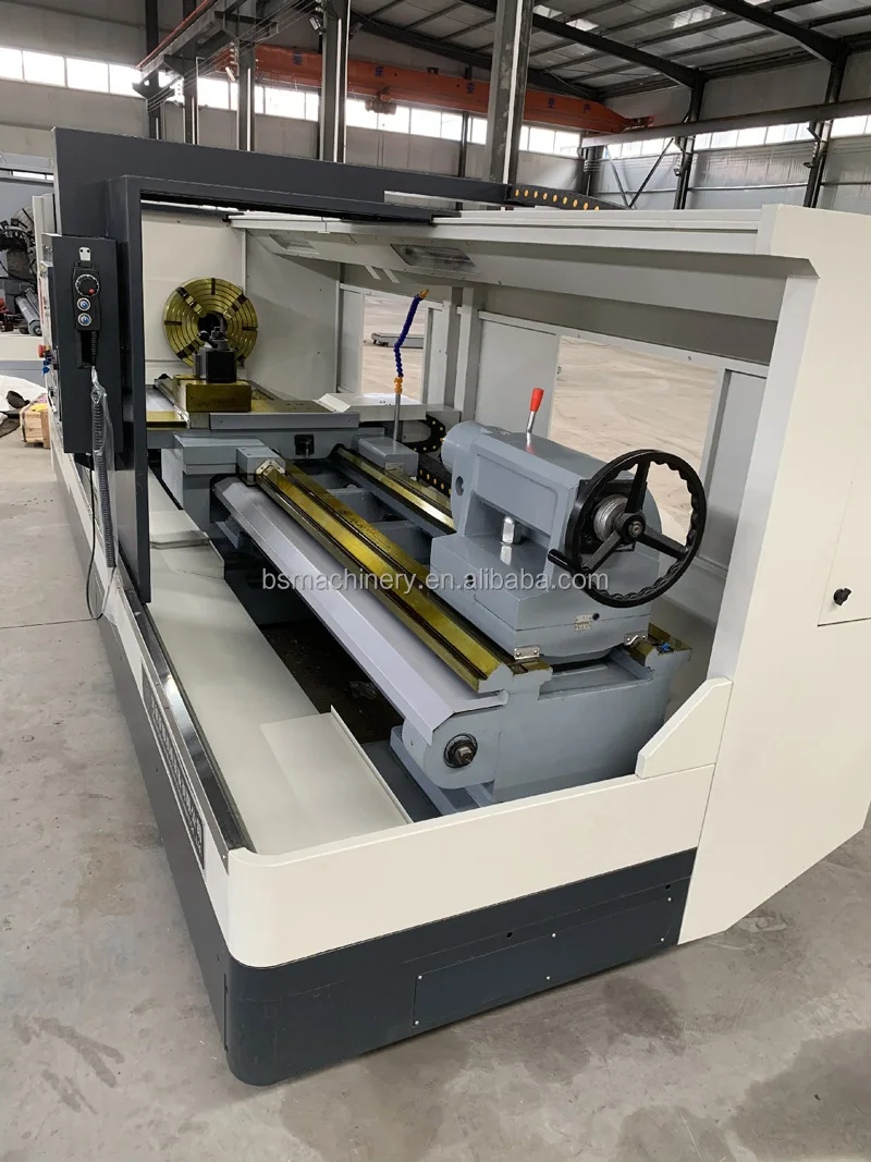Heavy Cutting Metal High Precision Flat Bed CNC Lathe Machine Horizontal