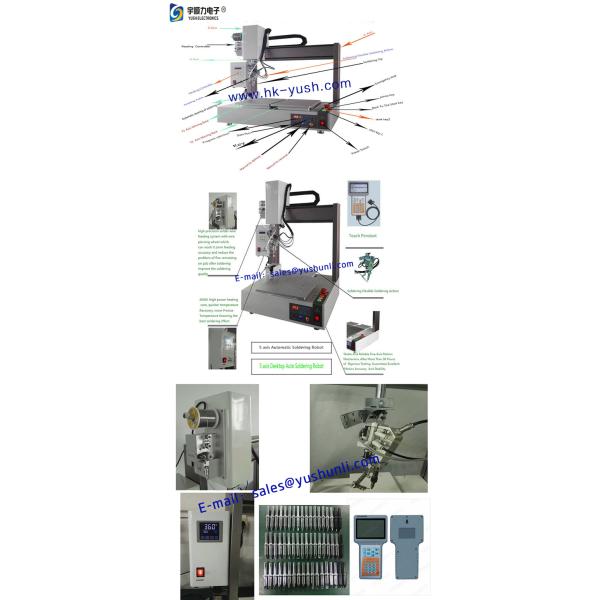 6 Axis 5 Axis 4 Axis Desktop Robotic Soldering Machine