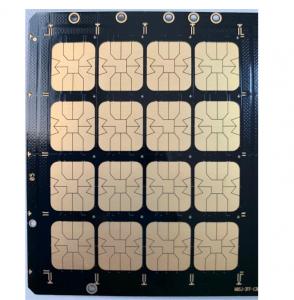 Cheap （0.1-0.4mm）Gold Plating Ultrathin Rigid PCB Board for sale
