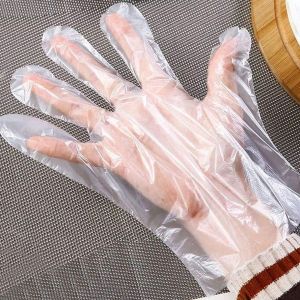 Buy cheap Waterproof HDPE Disposable Plastic Gloves Food Handing Gloves For Cooking from wholesalers