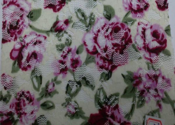 Quality Nice Flower Digital Printed Fabric with Wonderful Printing CY-LY0064 wholesale