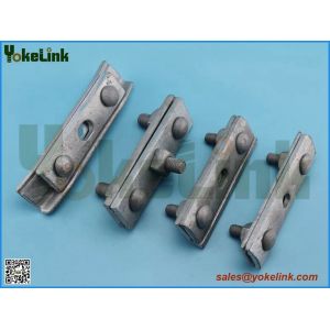 Carbon steel Hot dip galvanized Cable suspension clamp