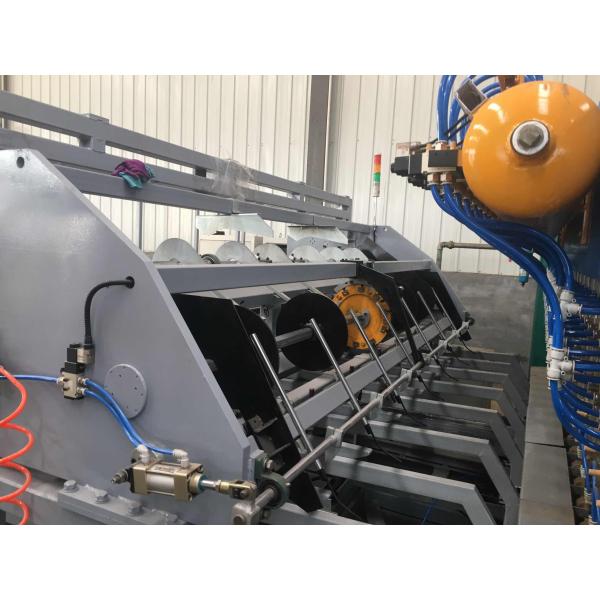 4-8mm Fully Automatic Crimped Wire Mesh Weaving Machine Pre Cut Cross Wires