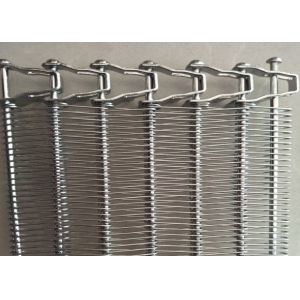 Buy cheap Food Garde Bread Fermentation 316L Stainless Steel Spiral Mesh Belt from wholesalers