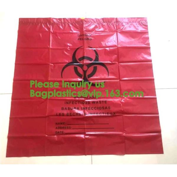 Bio Hazard Tote Bags,Stick-on Red Bio Hazard Waste Bags 6" x 6" 200/Bx,Shop Bio Hazard Shoulder bags online bagease pack