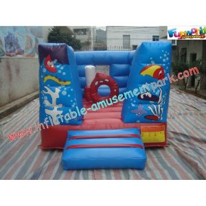Cheap Commercial Inflatable Bounce Houses , Customized Bouncy Castles for sale