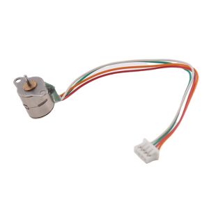 Cheap 2 phase 4 wire mini stepper motor Durable 8mm Micro Linear Dc Motor , 3.3V 0.2A PM Stepper Motor for sale