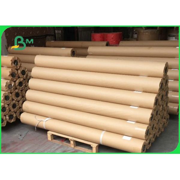 Lenght 50 / 100m 100% Wood Pulp Smooth Wrinkle Plotter Paper For Drawing