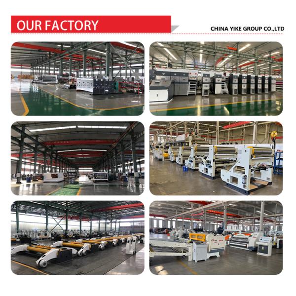 YIKE GROUP 2000mm Type Box Making Corrugated Box Stitching Machine