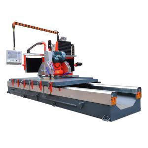 Cheap Red Marble Granite Linear Baluster Railing Skirting Cutting CNC Stone Profiling Machinery for sale