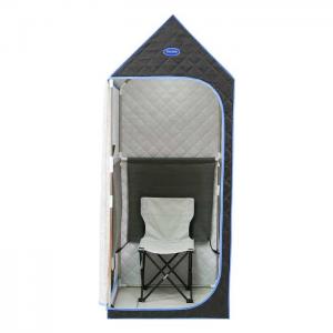 Cheap Black Portable Full Body Sauna Tent 1 Person Spa Sauna Room for sale