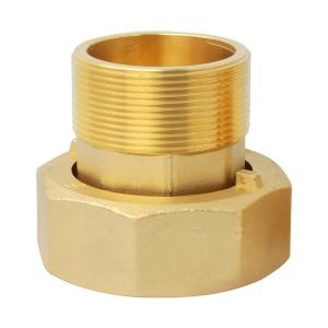 Cheap 1 4 1 2 Brass Connector Water Meter Connector Brass for sale
