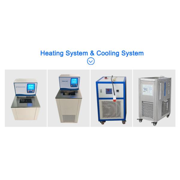 short path distillation heater and chiller
