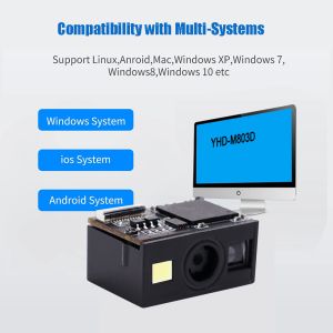 CMOS Mini Barcode Reader Module 2D Embedded Qr Code Scanner