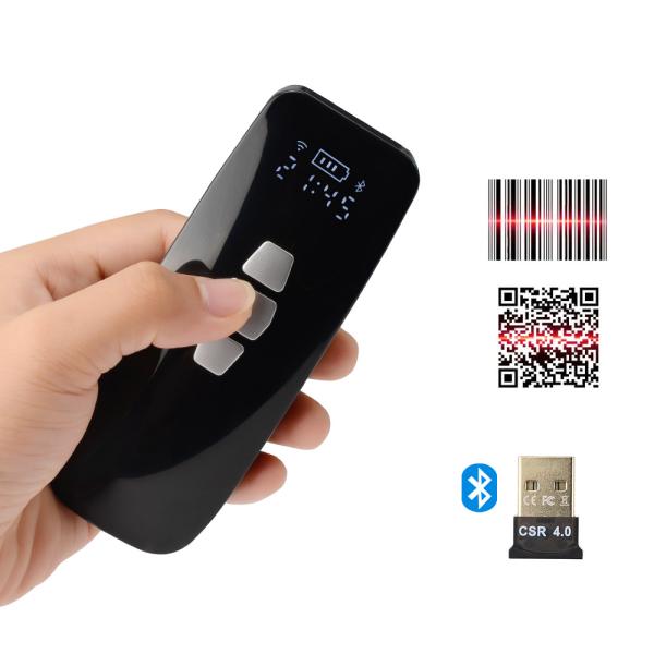 OEM 2D Mini Barcode Scanner QR Code Reader Portable With BT Function