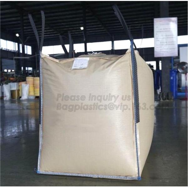 high capacity document pouch 1700kg extra strong circular woven polypropylene industrial big bags 1000kg, BAGEASE PACKAG
