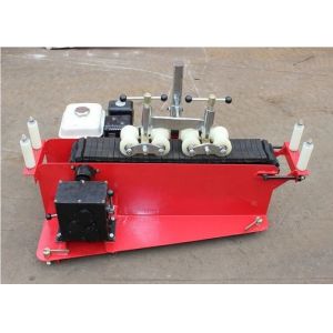 Red Cable Feeder Underground Cable Tools For Pulling Small Diameter Cable