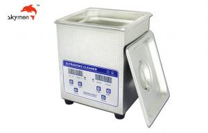 China 40KHz Benchtop Ultrasonic Cleaner 60W 2L For Jewelry Diamond Gold Products on sale