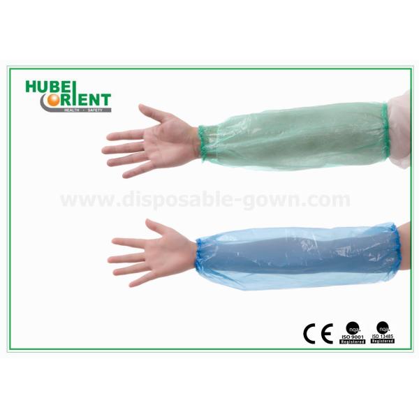 Various Color Waterproof Disposable PE Oversleeves For Protect Arm And Prevent Pollution