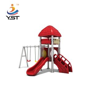 China Anti crack Playground Outdoor Swing Set With Slide Combination on sale