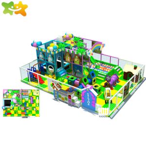 Indoor Baby Play Set Plastic Slide Swing Center Equipment Kids Toys Playground