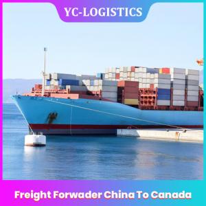 China Sea CIF Door DDP Express Freight Forwarder China To Canada on sale