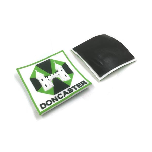 Square Country Rubber Refrigerator Magnets , Soft Fridge Magnets For Gifts