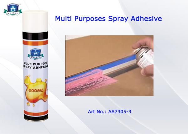 Quality Professional Multi Purpose Spray Adhesive for Fabric / Wood / Glass , Acrylic Material wholesale