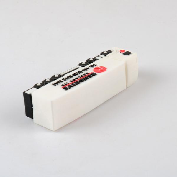 Round Custom USB Flash Drives 10 Years Data Retention 3-4 Days Samples Time Customized