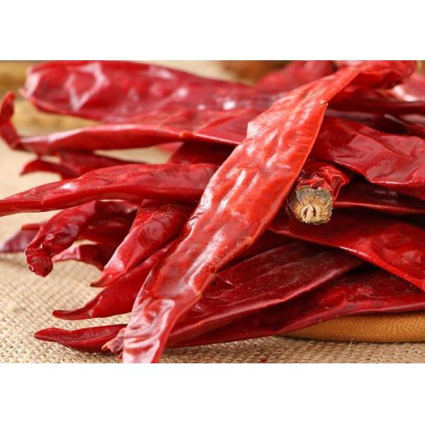 Stemless Dried Guajillo Chile Peppers Heb Block Shape Without Stem