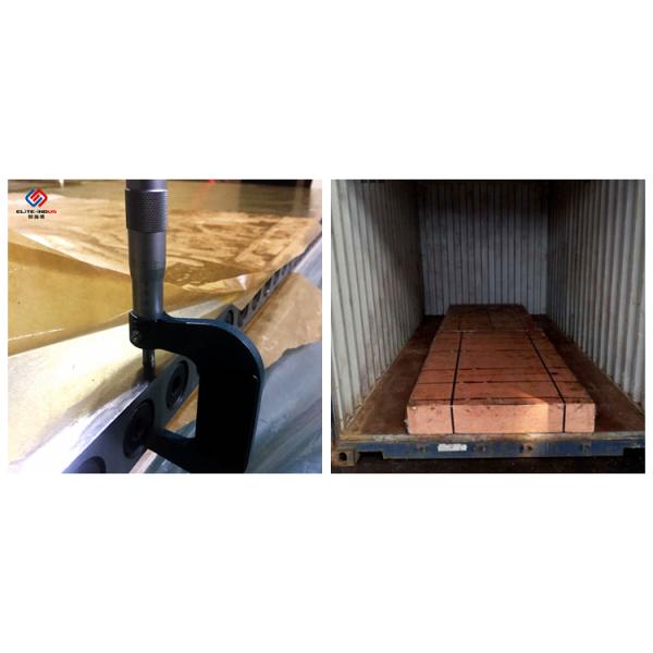 Hydraulic Chipboard Hot Oil Electric Heated Platens For Hot Press Machine