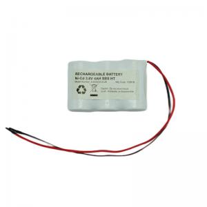 China OEM Exit Sign Light Battery Pack NiCD D4000mAh 3.6V Side By Side on sale