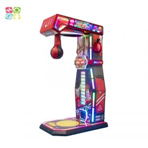 Cheap Arcade Game Metal Cabinet One Punch Electronic Boxing Machine With Ticket Reward for sale