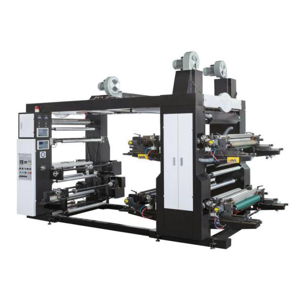 Color Letterpress Printing Machine Plastic Film Flexographic Web Paper Flexible