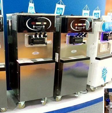 Quality 60% overrun rate Air pump soft commercial ice cream machine Oceanpower OP138PCS wholesale