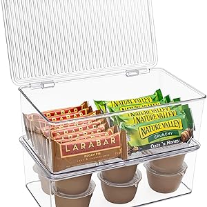 Organizer Bins- MultiPurpose & Versatile Stackable Cabinet Organizers Cosmetics, Laundry, Office Supplies